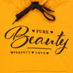 Boys and Girls Printed Mustard Yellow Color Sweatshirt Hoodies