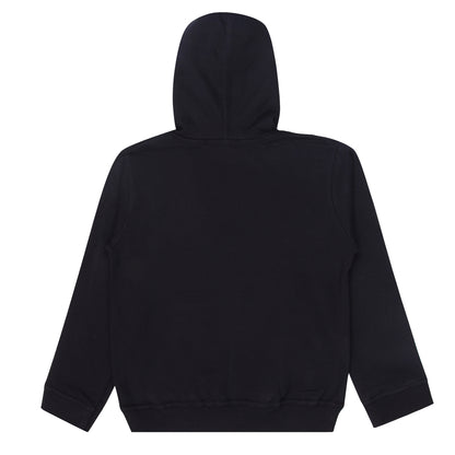 Boys and Girls Printed Navy Blue Color Sweatshirt Hoodies