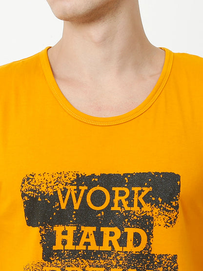 Fleximaa Men's Cotton Printed Sleeveless T-Shirt - fleximaa-so