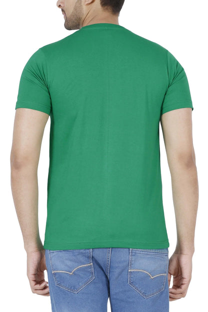 Fleximaa Men's Cotton Printed Round Neck Half Sleeve T-Shirt - fleximaa-so