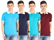 Blue Navy Blue Shade Green & Maroon
