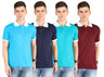 Blue Navy Blue Shade Green & Maroon