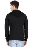 Men's Cotton Plain Full Sleeve Black Color Sweatshirt/Hoodies