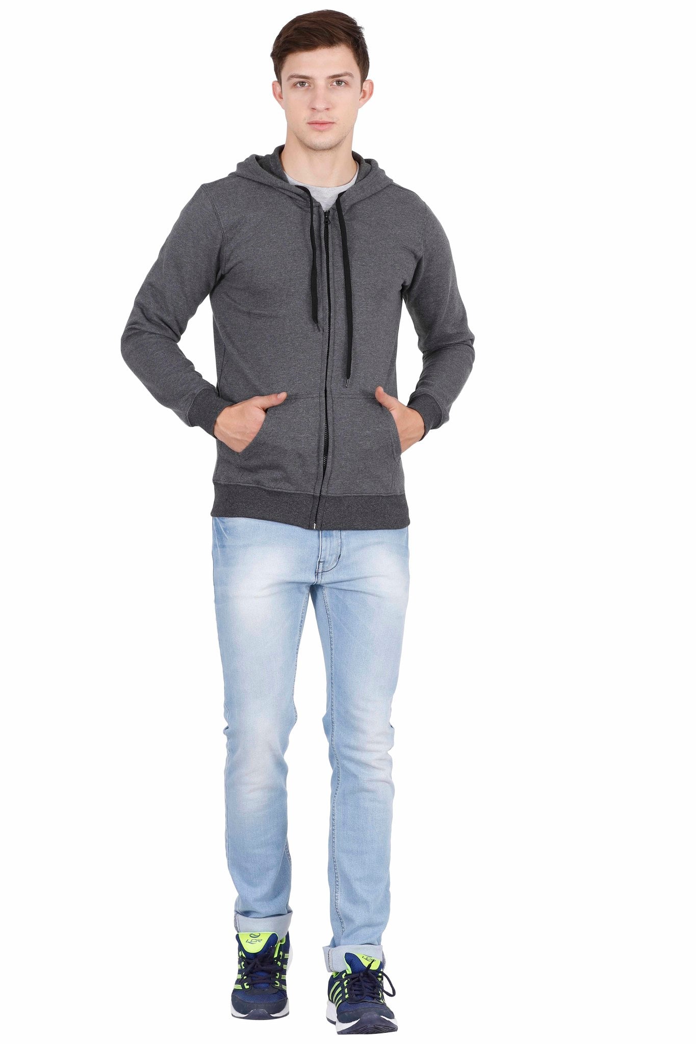 Men's Cotton Plain Full Sleeve Sweatshirt/Hoodies