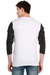 Men's Cotton Printed Round Neck Full Sleeve T-Shirt
