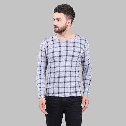 Men's Cotton Printed Full Sleeve T-Shirt