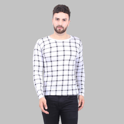 Men's Cotton Printed Full Sleeve T-Shirt