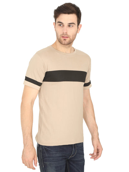 Men's Cotton  Round Neck Printed Half Sleeve T-Shirt