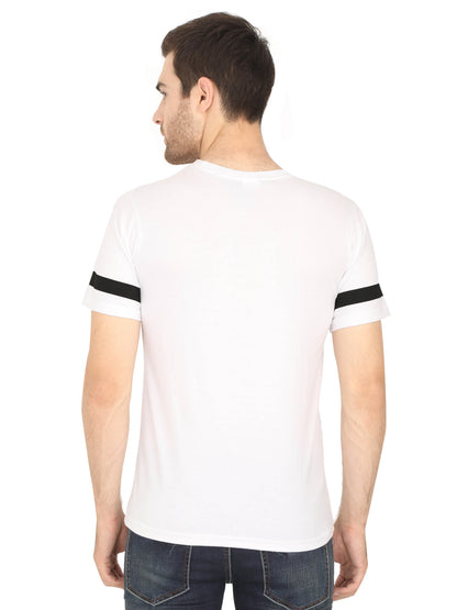 Men's Cotton  Round Neck Printed Half Sleeve T-Shirt