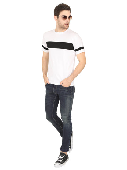 Men's Cotton  Round Neck Printed Half Sleeve T-Shirt