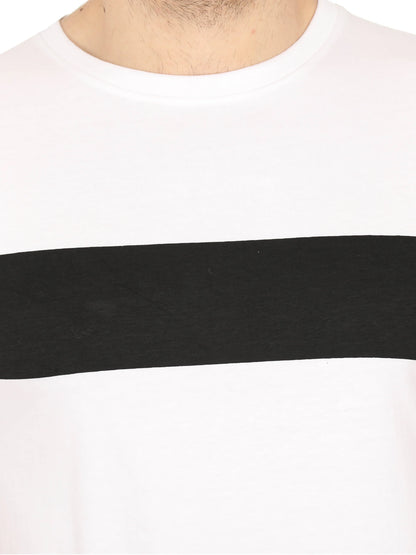 Men's Cotton  Round Neck Printed Half Sleeve T-Shirt