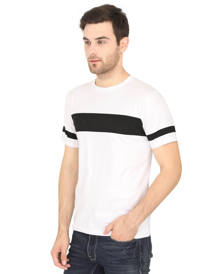 Men's Cotton  Round Neck Printed Half Sleeve T-Shirt
