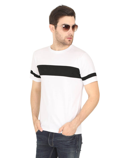 Men's Cotton  Round Neck Printed Half Sleeve T-Shirt