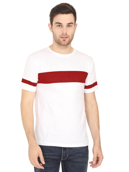 Men's Cotton  Round Neck Printed Half Sleeve T-Shirt