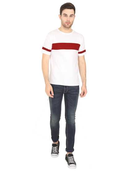 Men's Cotton  Round Neck Printed Half Sleeve T-Shirt