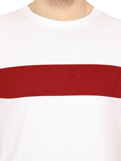 Men's Cotton  Round Neck Printed Half Sleeve T-Shirt