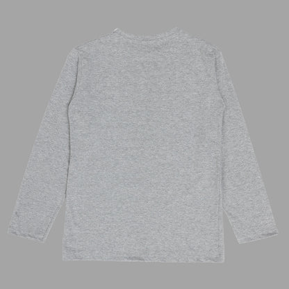 Boys & Girls Cotton Printed Round Neck Full Sleeve T-Shirt