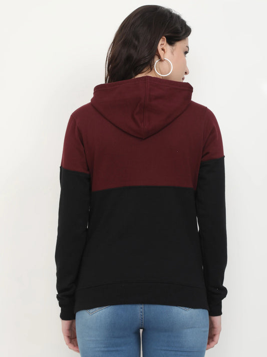 Fleximaa Women's Cotton Printed Sweatshirt/Hoodies - fleximaa-so