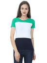 Green, White & Navy Blue