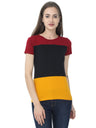 Maroon, Black & Mustard Yellow