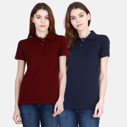 Maroon & Navy Blue