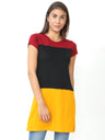 Maroon, Black & Mustard Yellow