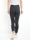 Women's Cotton Charcoal Melange Color Track Pant