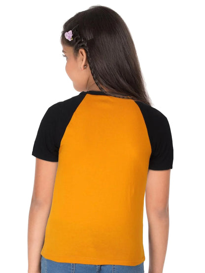 Fleximaa Boys & Girls Printed Raglan Half Sleeve T-Shirt - Fleximaa