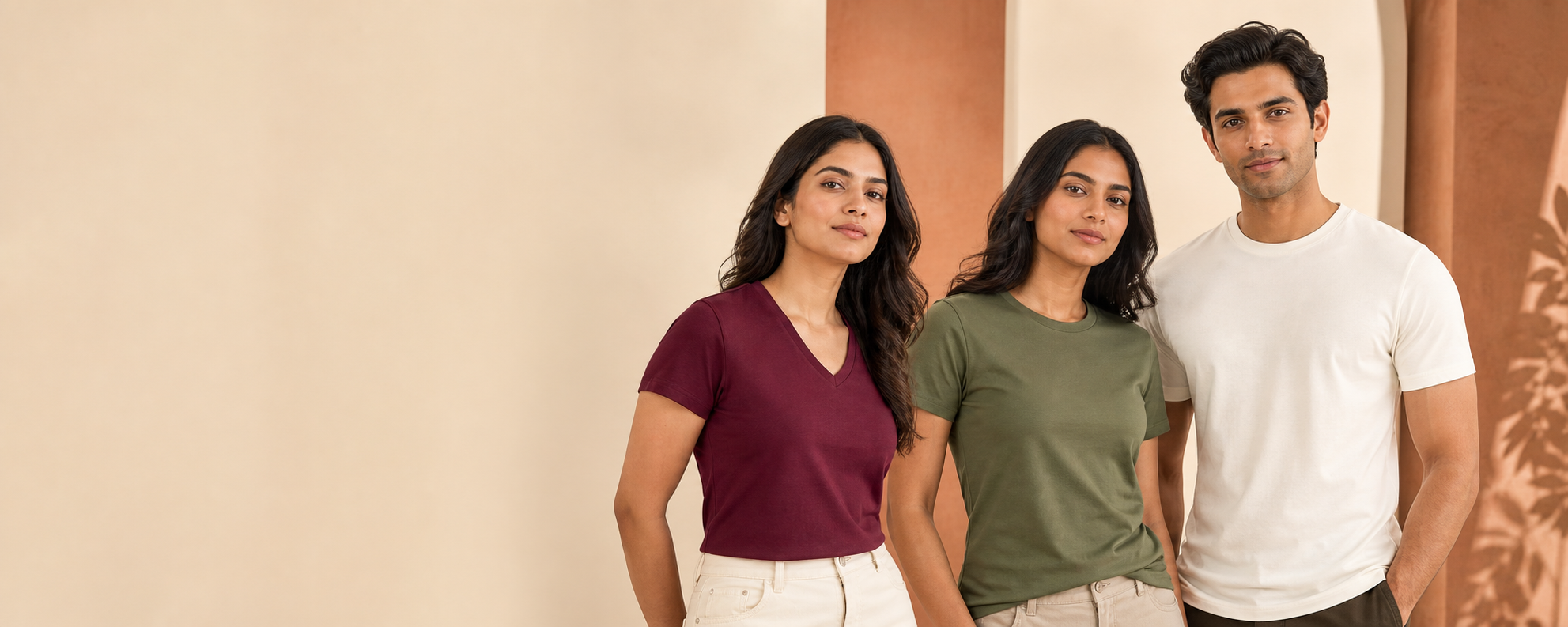 Fleximaa everyday cotton T-shirts for women and men